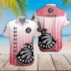 NBA Toronto Raptors Red Gradient Scratch Hawaiian Shirt