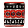 NBA Toronto Raptors Ugly Christmas Fleece Blanket