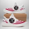 NBA Toronto Raptors White Red Yeezy Boost Sneakers V4