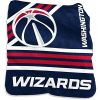 NBA Washington Wizards Logo Navy Fleece Blanket
