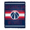 NBA Washington Wizards Nose Tackle Woven Jacquard Fleece Blanket