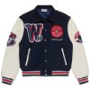 NBA Washington Wizards VARSITY Navy Baseball Jacket
