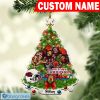 NFL Arizona Cardinals Custom Name Christmas Tree Shaped Ornaments
