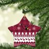 NFL Arizona Cardinals Ugly Christmas Star Ornament