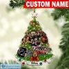 NFL Atlanta Falcons Custom Name Mascot Christmas Tree Shaped Ornament