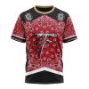 NFL Atlanta Falcons Custom Name Number Classic Style T-Shirt