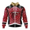 NFL Atlanta Falcons Custom Name Number Classic Style Zip Up Hoodie