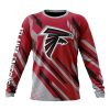 NFL Atlanta Falcons Custom Name Number MotoCross Concept Sweatshirt