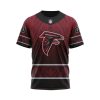 NFL Atlanta Falcons Custom Name Number Native With Samoa Culture T-Shirt