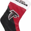 NFL Atlanta Falcons Red Black Christmas Socks