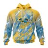 NFL Baltimore Ravens Childhood Cancers Pullover Hoodie
