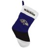 NFL Baltimore Ravens Colorblock Christmas Socks