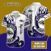 NFL Baltimore Ravens Custom Name Realtree Hunting Hawaiian Shirt
