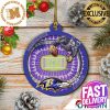 NFL Baltimore Ravens Mascot Round Ornament