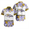 NFL Baltimore Ravens Special Floral Hawaiian Shirt