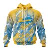 NFL Buffalo Bills Childhood Cancers Zip Up Hoodie