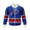 NFL Buffalo Bills Custom Name Number Native With Samoa Culture Zip Up Hoodie