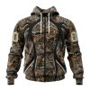 NFL Buffalo Bills Custom Name Number Special Hunting Camo Zip Up Hoodie