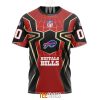 NFL Buffalo Bills Custom Name Number Spider Man T-Shirt