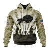 NFL Buffalo Bills Custom Name Number Veterans And Families Pullover Hoodie