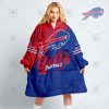 NFL Buffalo Bills Royal Red Mafia Mess Fleece Oodie