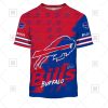NFL Buffalo Bills Royal Red Mafia Mess T-Shirt