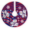 NFL Buffalo Bills Snowman Sherpa Christmas Tree Skirt
