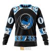 NFL Carolina Panthers Custom Name Number Grateful Dead Sweatshirt