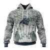 NFL Carolina Panthers Custom Name Number Honor US Air Force Veterans Pullover Hoodie