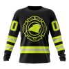 NFL Carolina Panthers Custom Name Number Special FireFighter Uniform Sweatshirt