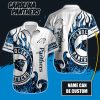 NFL Carolina Panthers Custom Name Realtree Hunting Hawaiian Shirt