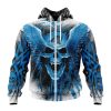 NFL Carolina Panthers Special Kits With Skull Zip Up Hoodie
