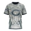 NFL Chicago Bears Custom Name Number Honor US Air Force Veterans T-Shirt