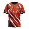 NFL Chicago Bears Custom Name Number MotoCross Concept T-Shirt