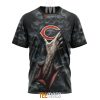 NFL Chicago Bears Halloween Horror Skull T-Shirt