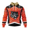 NFL Cincinnati Bengals Custom Name Number Classic Style Pullover Hoodie