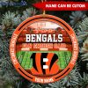 NFL Cincinnati Bengals Custom Name Stadium Round Ornament