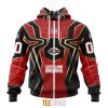 NFL Cleveland Browns Custom Name Number Spider Man Zip Up Hoodie