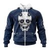 NFL Dallas Cowboys Custom Name Number Kits For Dia De Muertos Zip Up Hoodie