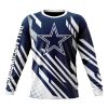 NFL Dallas Cowboys Custom Name Number MotoCross Concept Sweatshirt