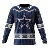 NFL Dallas Cowboys Custom Name Number Native Concepts Sweatshirt