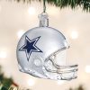 NFL Dallas Cowboys Helmet Custom Shaped Ornament
