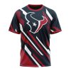 NFL Houston Texans Custom Name Number MotoCross Concept T-Shirt