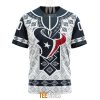 NFL Houston Texans Custom Name Number Native Pattern T-Shirt