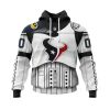 NFL Houston Texans Custom Name Number Star Wars Pullover Hoodie