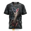 NFL Houston Texans Halloween Horror Skull T-Shirt
