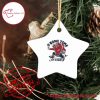 NFL Houston Texans White Star Ornament