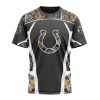NFL Indianapolis Colts Custom Name Number Camo Hunting T-Shirt