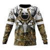 NFL Indianapolis Colts Custom Name Number Deer Skull And Forest Sweatshirt