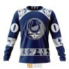 NFL Indianapolis Colts Custom Name Number Grateful Dead Sweatshirt